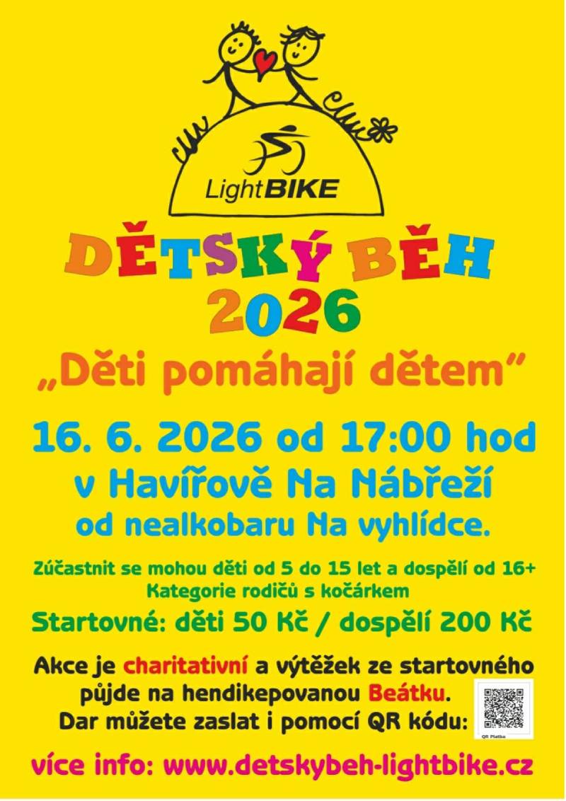 Pozvání na akci - Dětský běh 2026