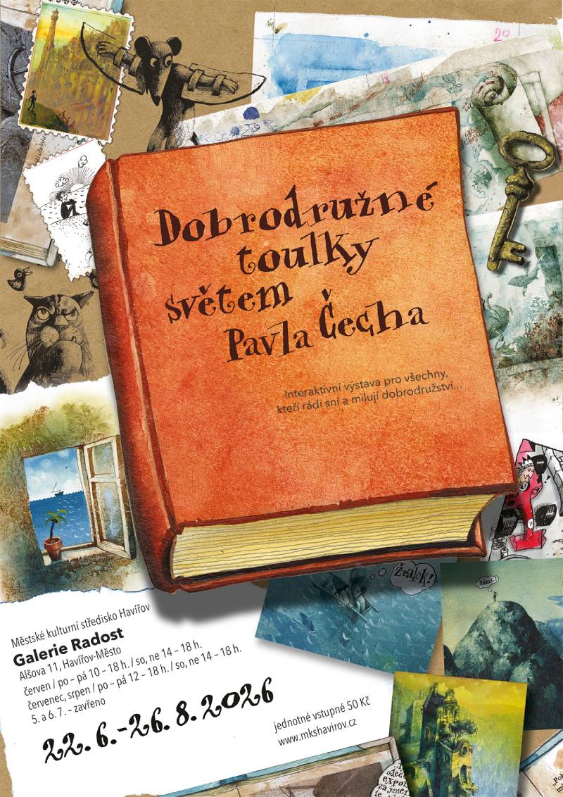Pozvání na akci - Dobrodružné toulky světem Pavla Čecha