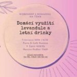 Pozvání na akci - Domácí využití levandule a letní drinky