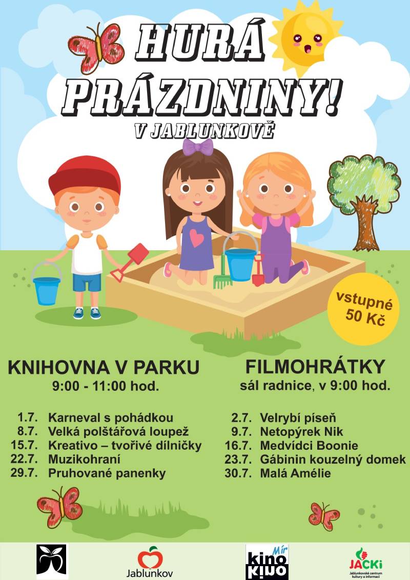Pozvání na akci - Hurá prázdniny!