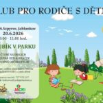 Pozvání na akci - Klub pro rodiče s děti