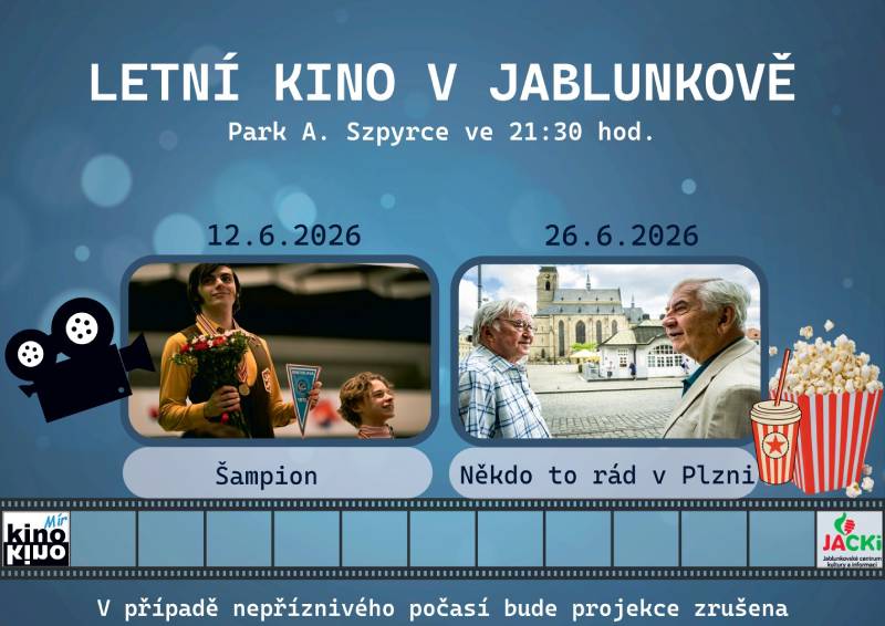Pozvání na akci - Letní kino v Jablunkově