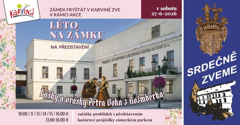 Pozvání na akci - Léto na zámku