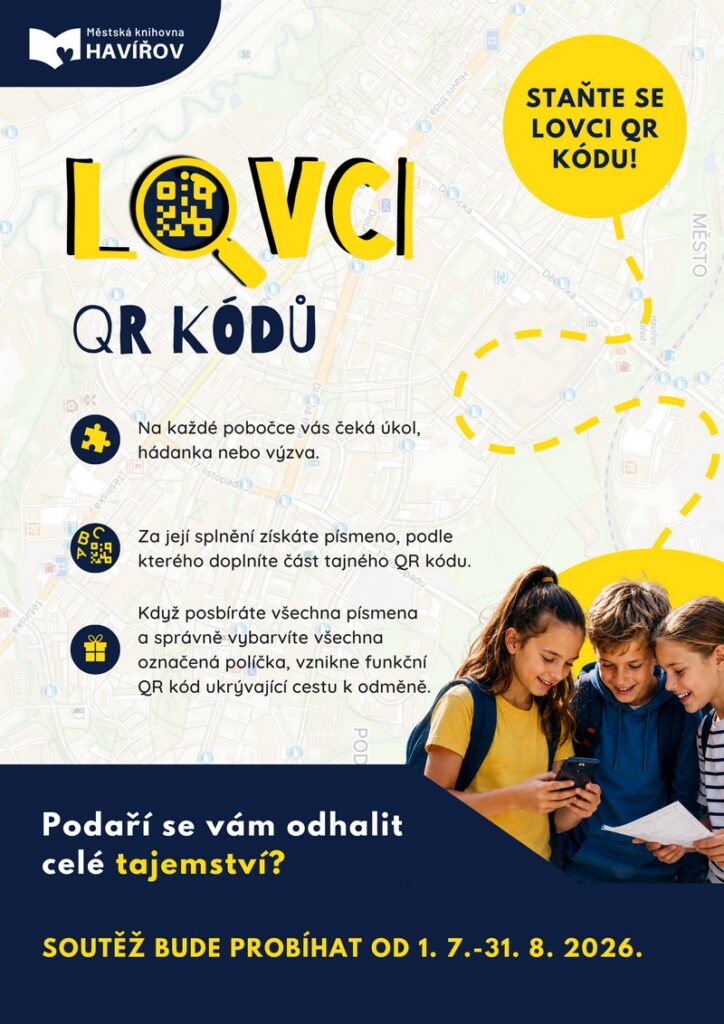Pozvánka na akci - Lovci QR Kódů