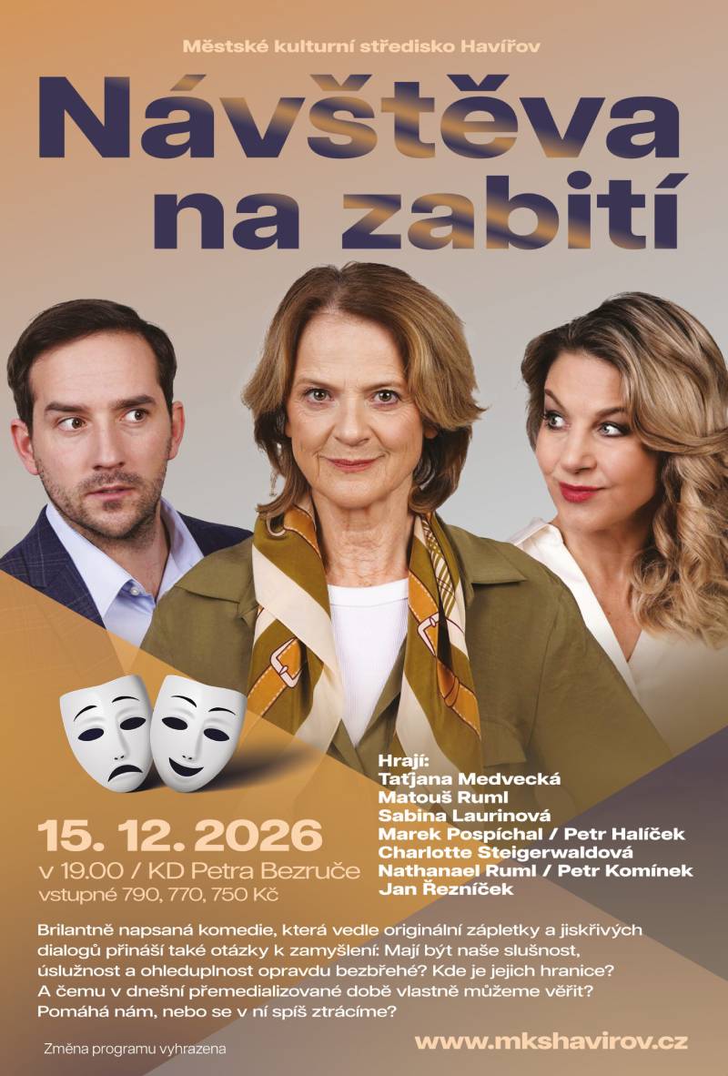 Pozvání na akci - Návštěva na zabití