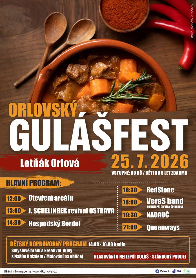 Pozvání na akci - Orlovský gulášfest