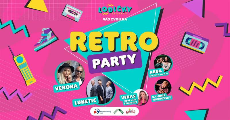 Pozvání na akci - Retro party