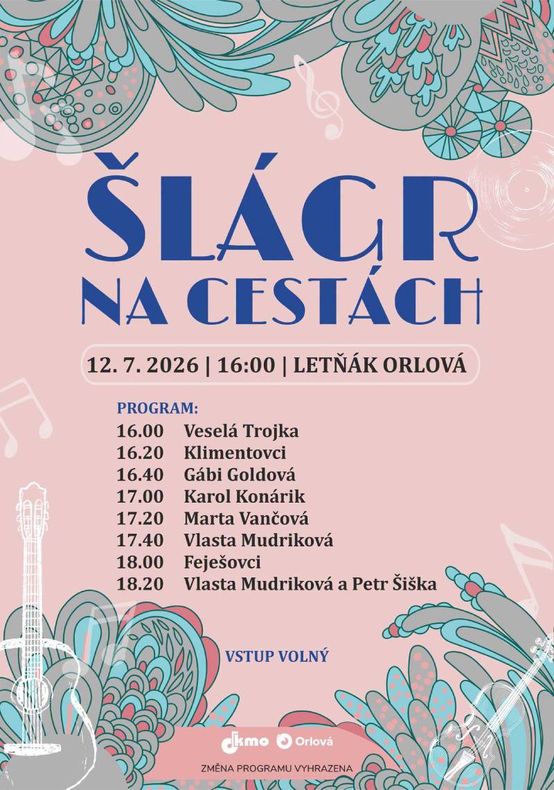 Pozvání na akci - Šlágr na cestách