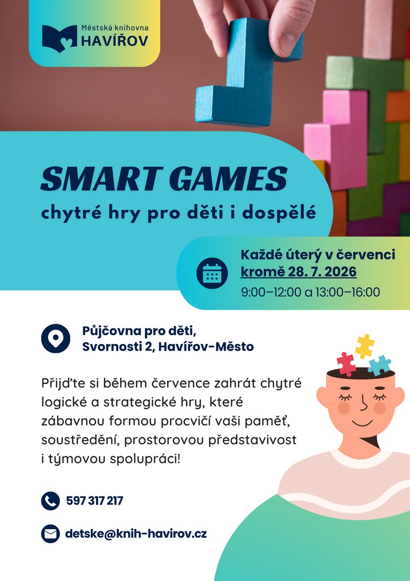 Pozvání na akci - Smart games