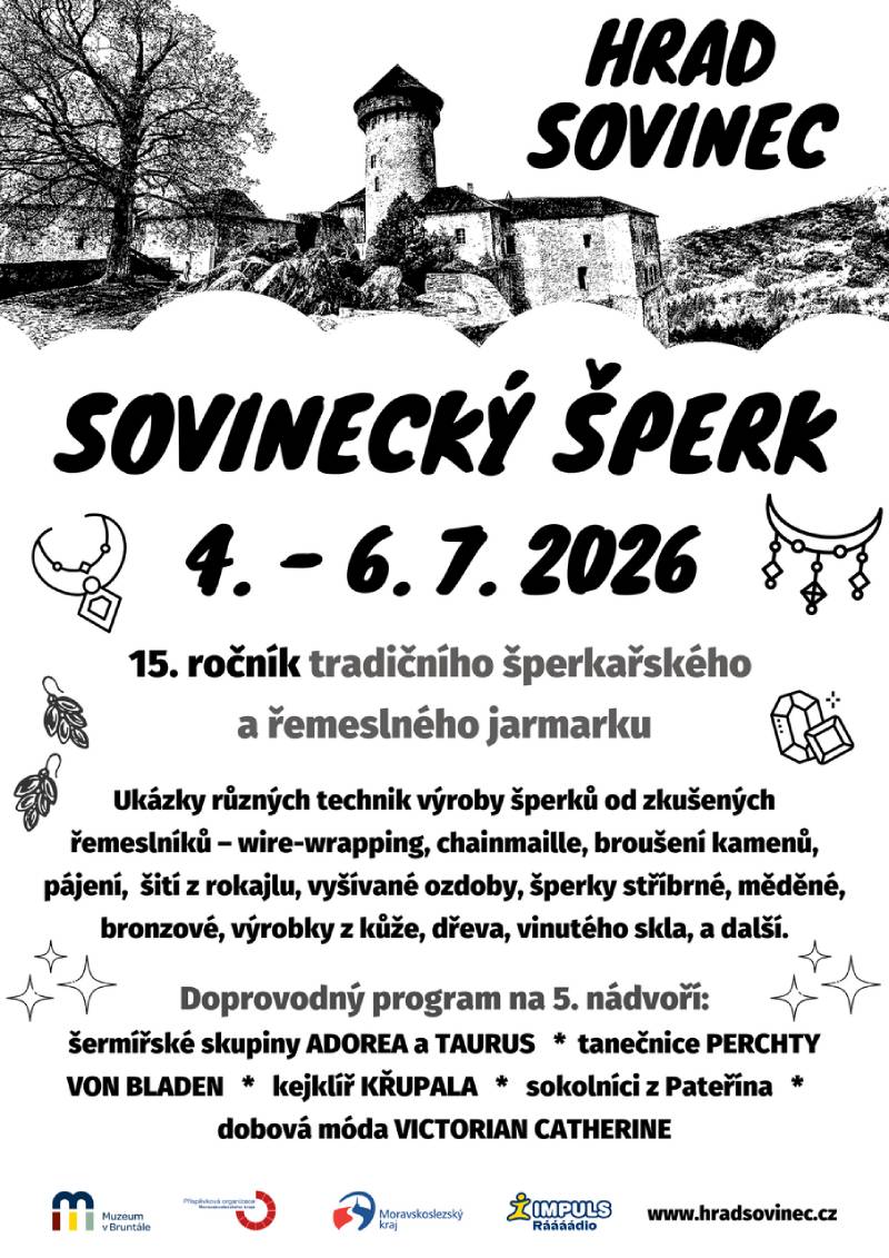 Pozvání na akci - Sovinecký šperk
