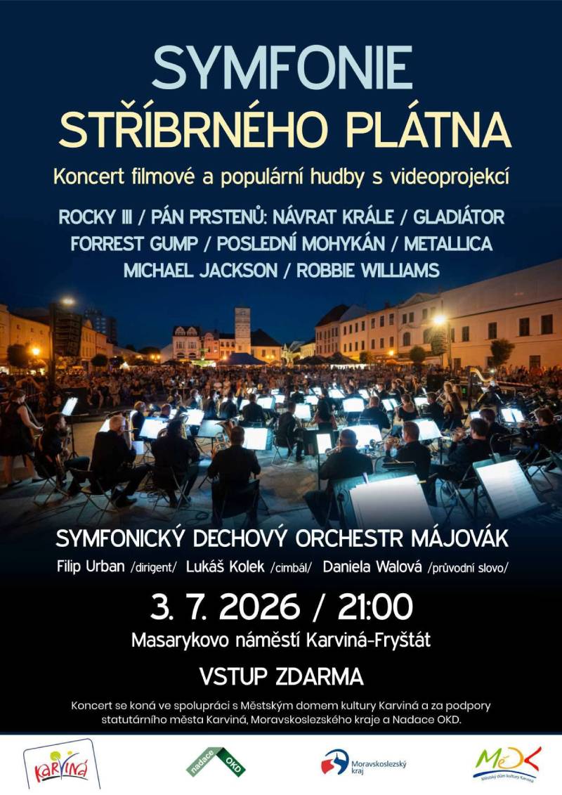 Pozvání na akci - Symfonie stříbrného plátna