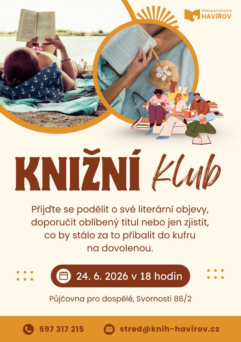 Pozvání na akci - Knižní klub