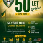 Pozvání na akci - 50. výročí klubu TJ Havířov - Dolní Datyně