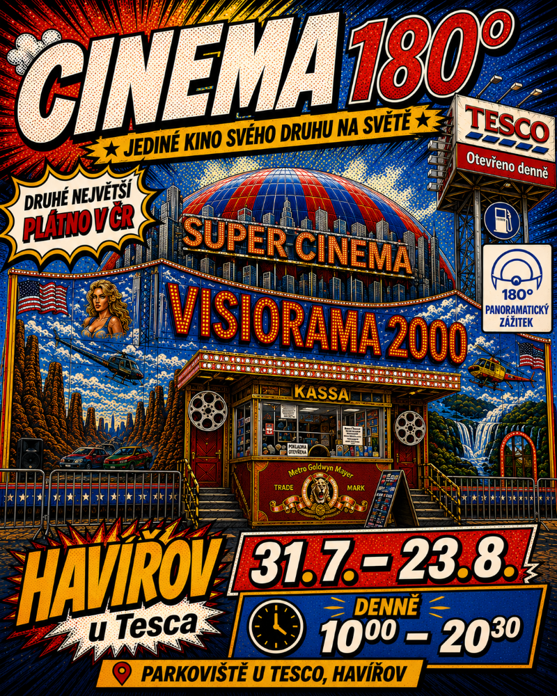 Cinema 180° – Jediné kino svého druhu na světě