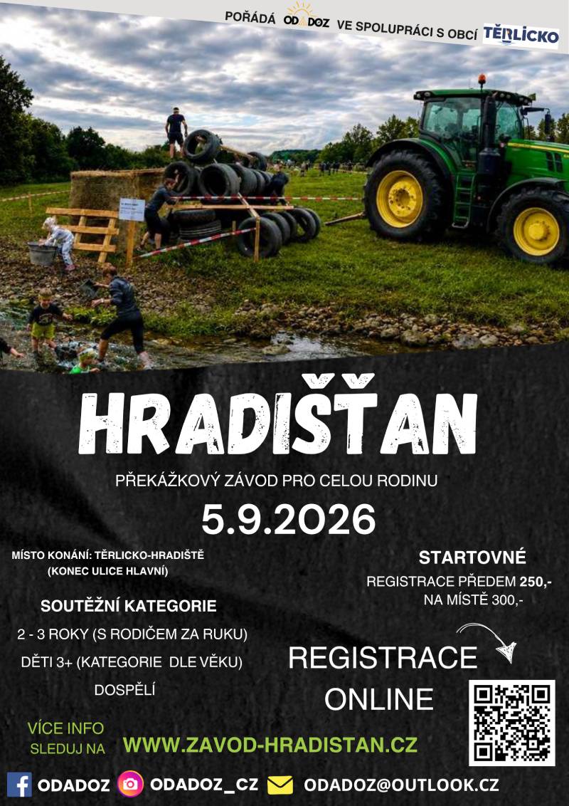 Pozvání na akci - Hradišťan