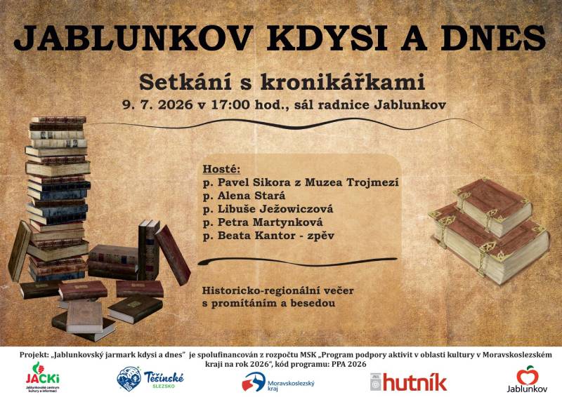 Pozvání na akci - Jablunkov kdysi a dnes