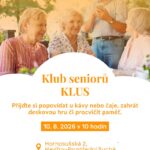 Pozvání na akci - Klub seniorů