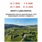 Pozvání na akci - Komentované prohlídky opevnění velká šance