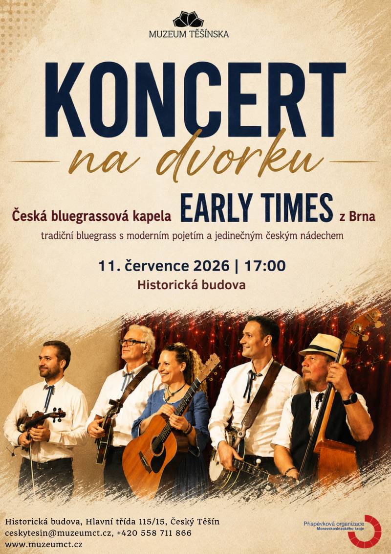 Pozvání na akci - Koncert na dvorku