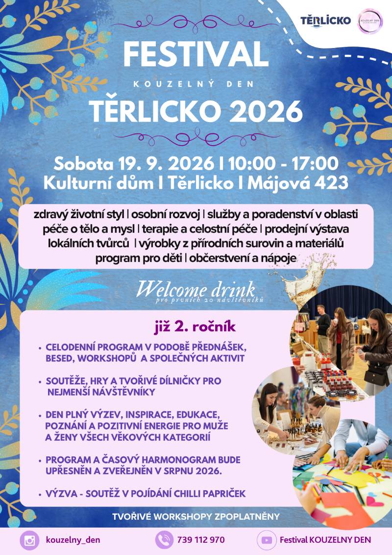 Pozvání na akci - Kouzelný den Těrlicko 2026