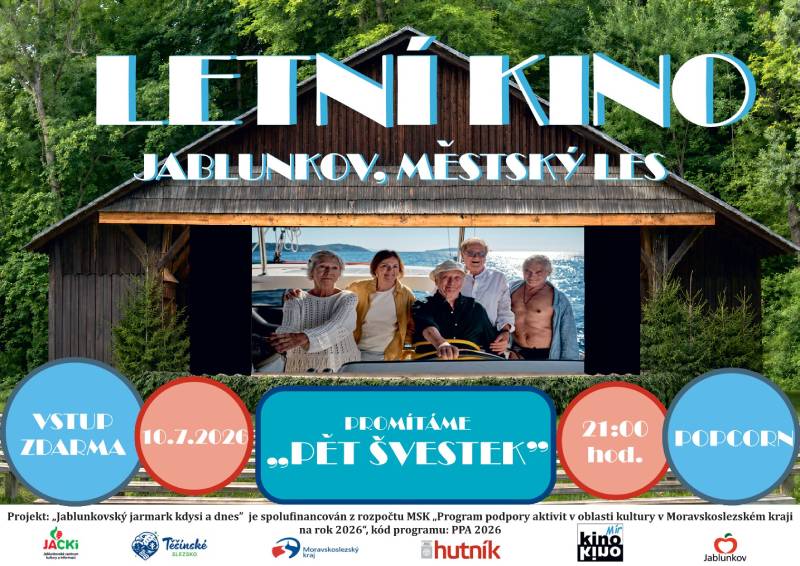 Pozvání na akci - Letní kino Jablunkov