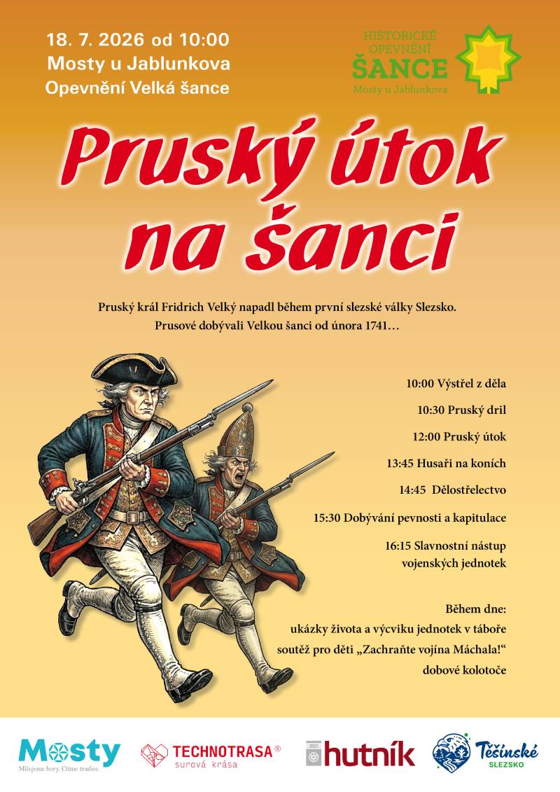 Pozvání na akci - Pruský útok na šanci