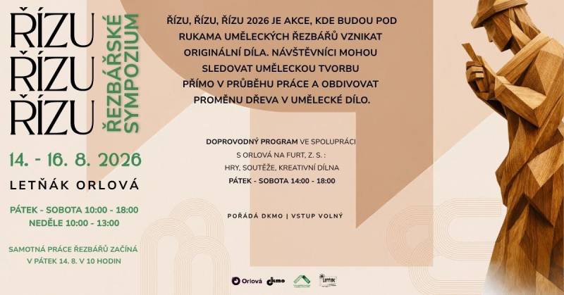 Pozvání na akci - Řízu, řízu, řízu 2026 - Řezbářské sympozium