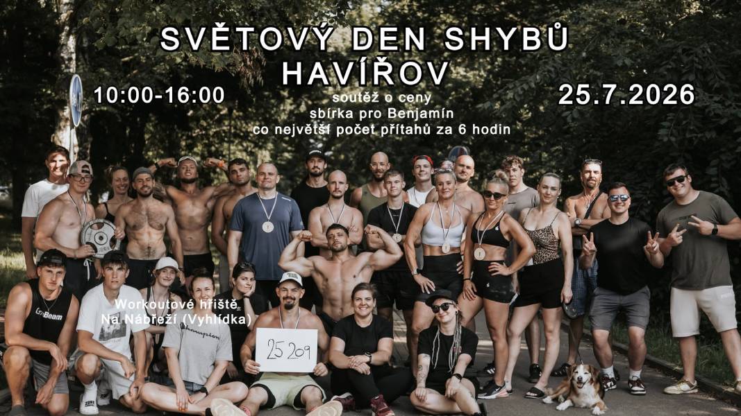 Pozvání na akci - Světový den shybů Havířov