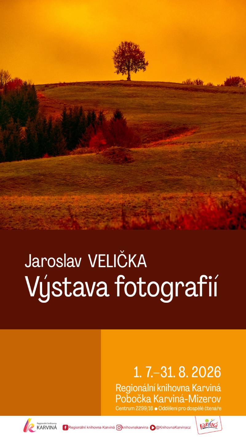 Pozvání na akci - Výstava fotografií - Jaroslav Velička