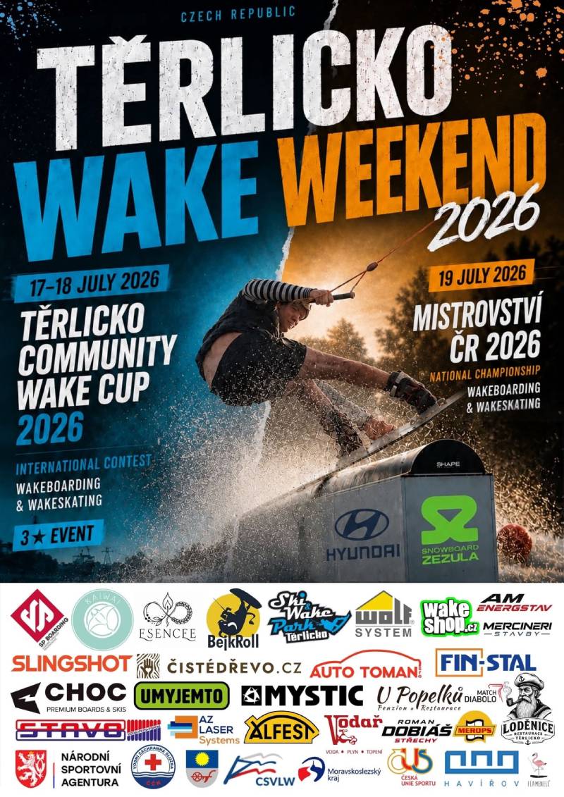 Pozvánka na akci - Wake Weekend - Těrlicko