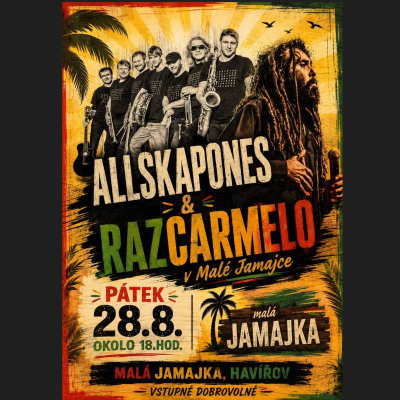 Pozvání na akci - Allskapones & Raz Carmelo