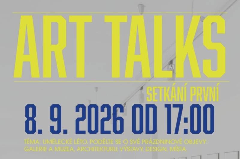 Pozvání na akci - Art talks