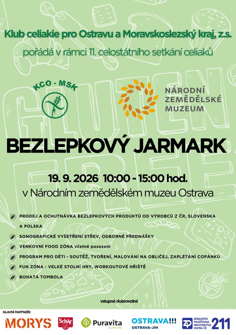 Pozvání na akci - Bezlepkový jarmark