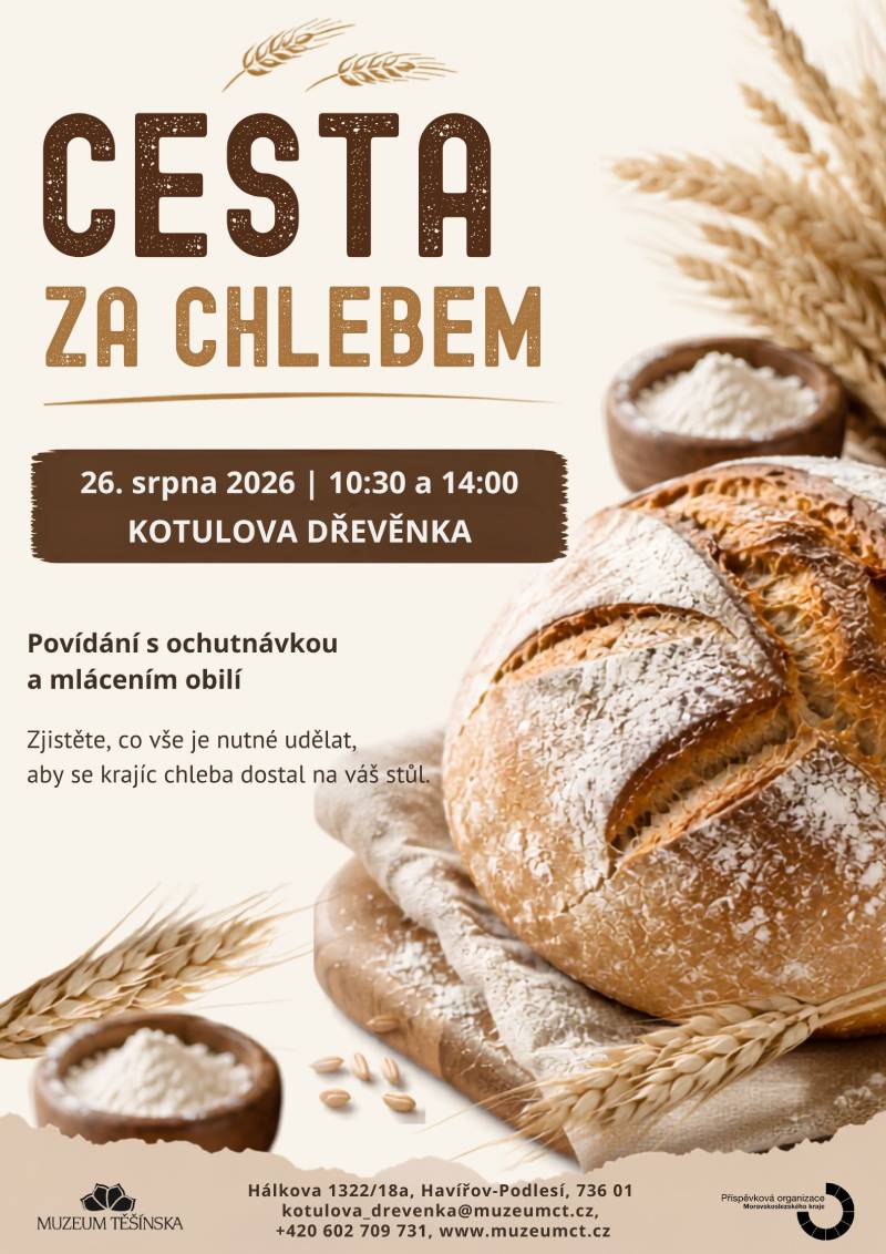 Pozvání na akci - Cesta za chlebem