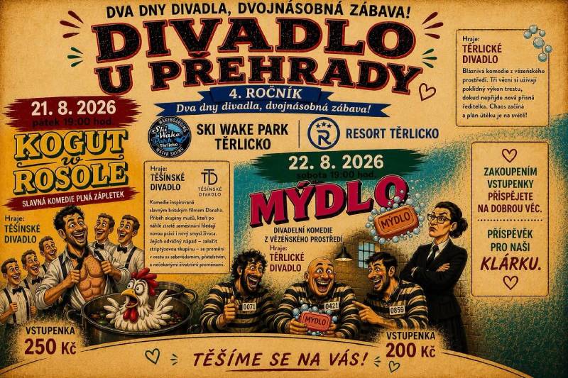 Pozvání na akci - Divadlo u přehrady