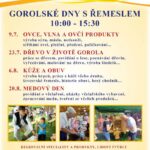 Pozvánka na akci - dny s řemeslem
