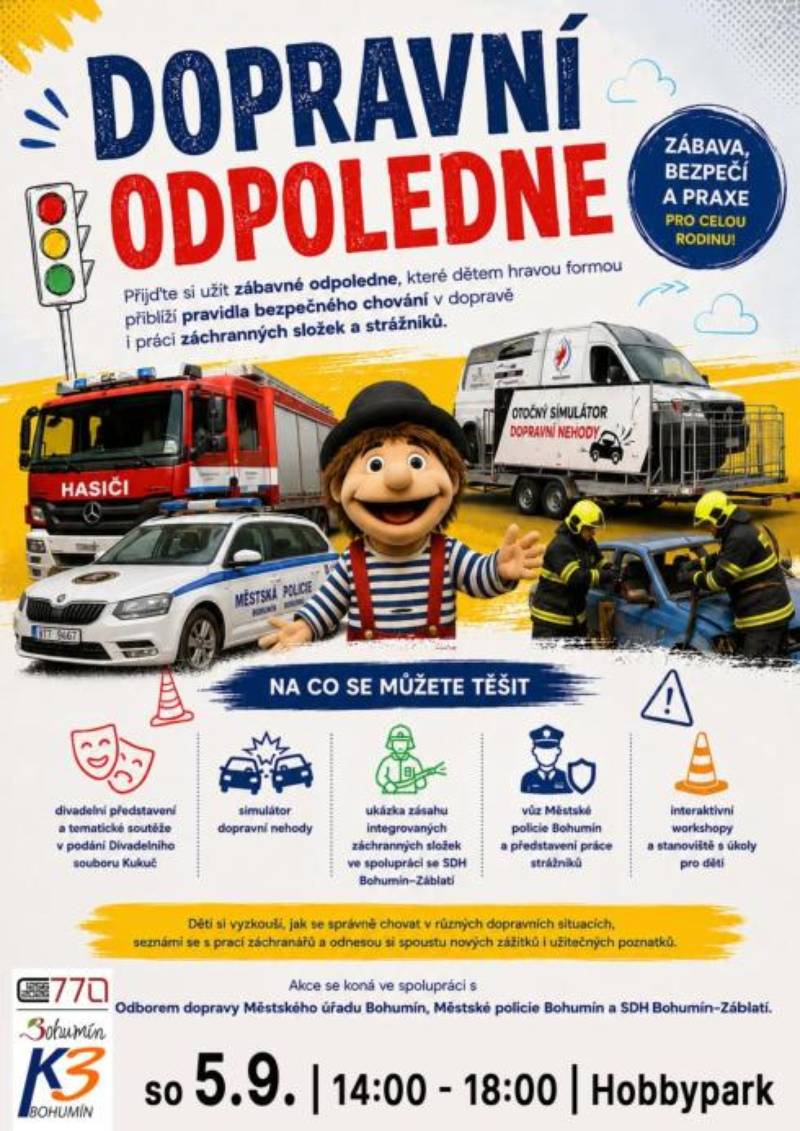 Pozvání na akci - Dopravní odpoledne