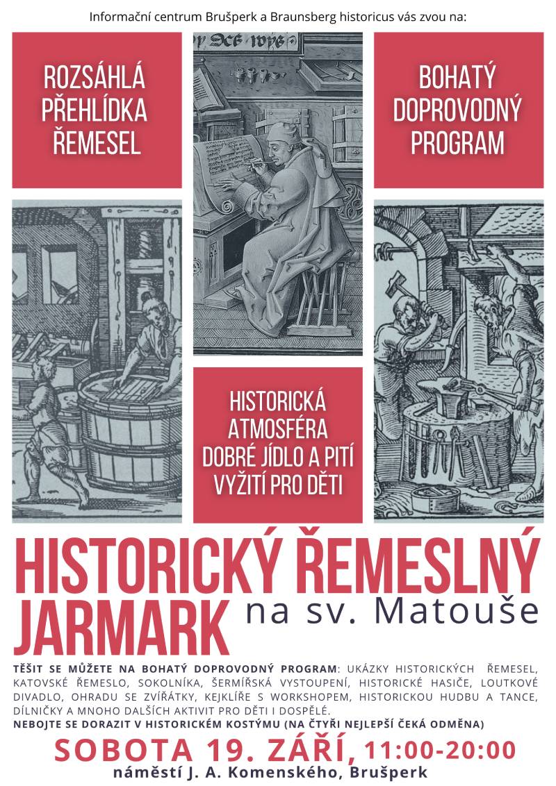 Pozvání na akci - Historický řemeslný jarmark
