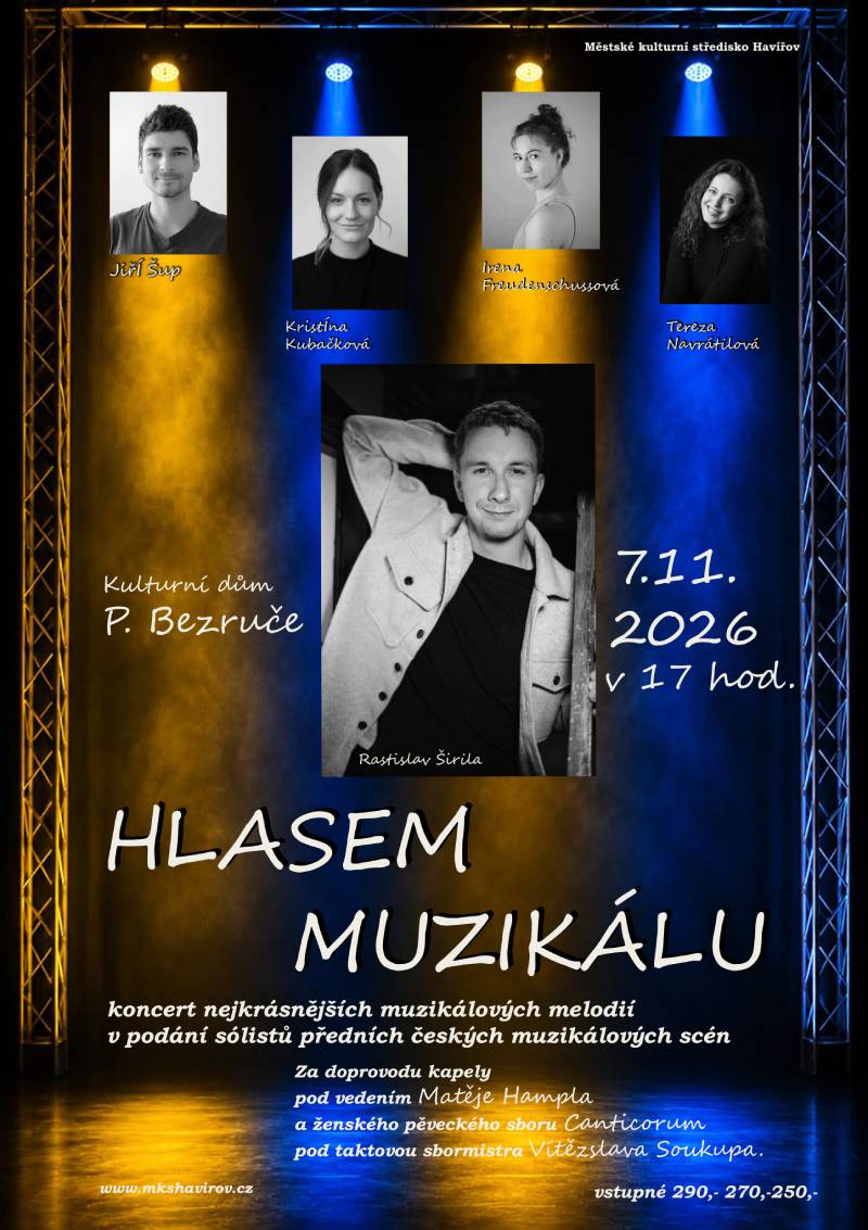 Pozvání na akci - Hlasem muzikálu