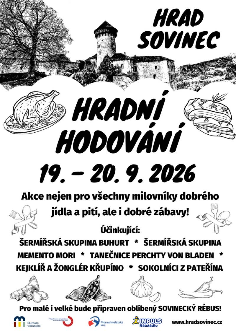 Pozvání na akci - Hradní hodování