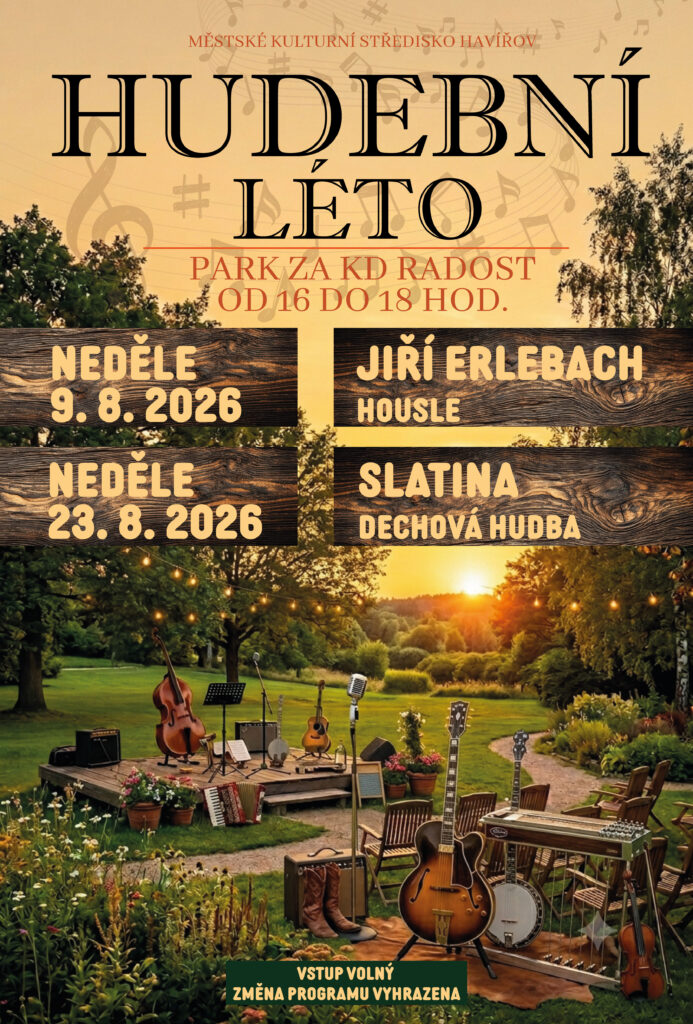 Pozvání na akci - Hudební léto