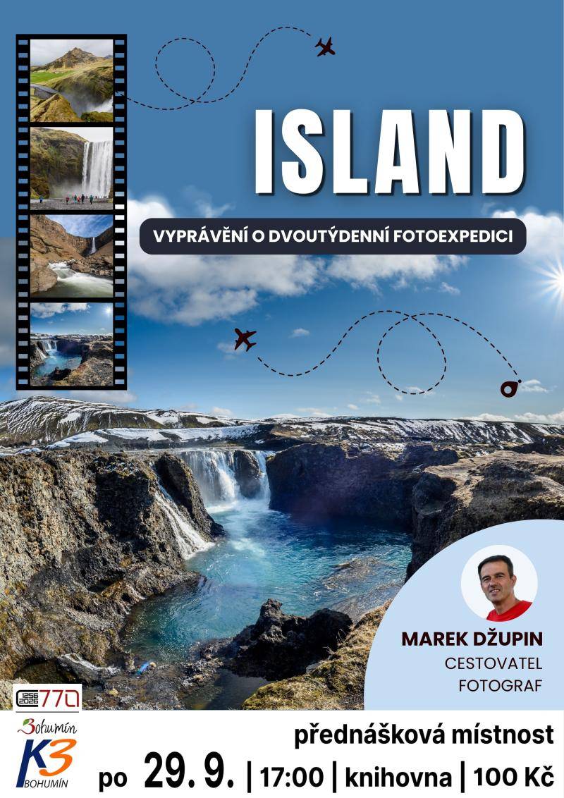 Pozvání na akci - Island