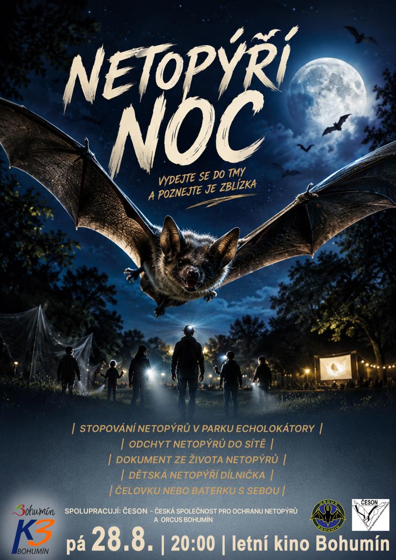 Pozvání na akci - Netopýří noc
