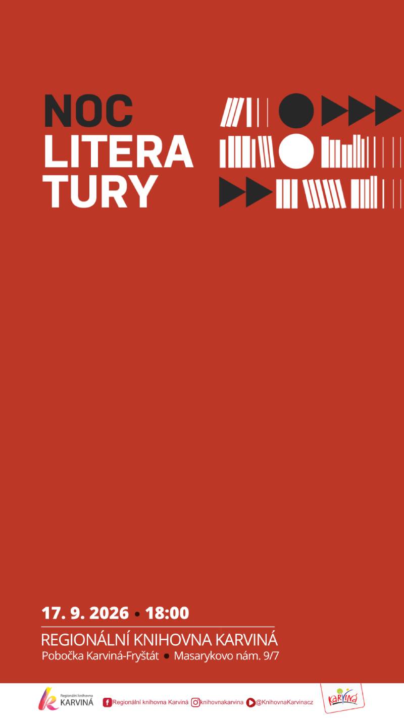 Pozvání na akci - Noc literatury