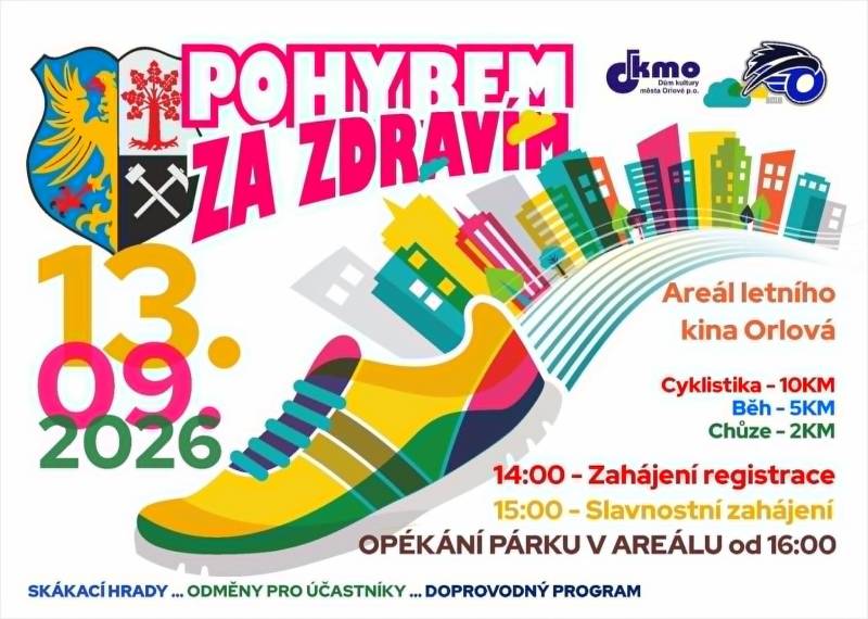 Pozvání na akci - Pohybem za zdravím