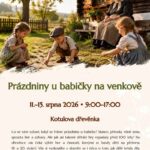 Pozvání na akci - Prázdniny u babičky na venkově