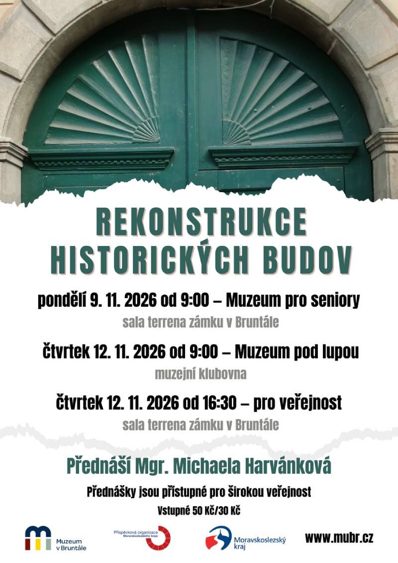 Pozvání na akci - Rekonstrukce historických budov
