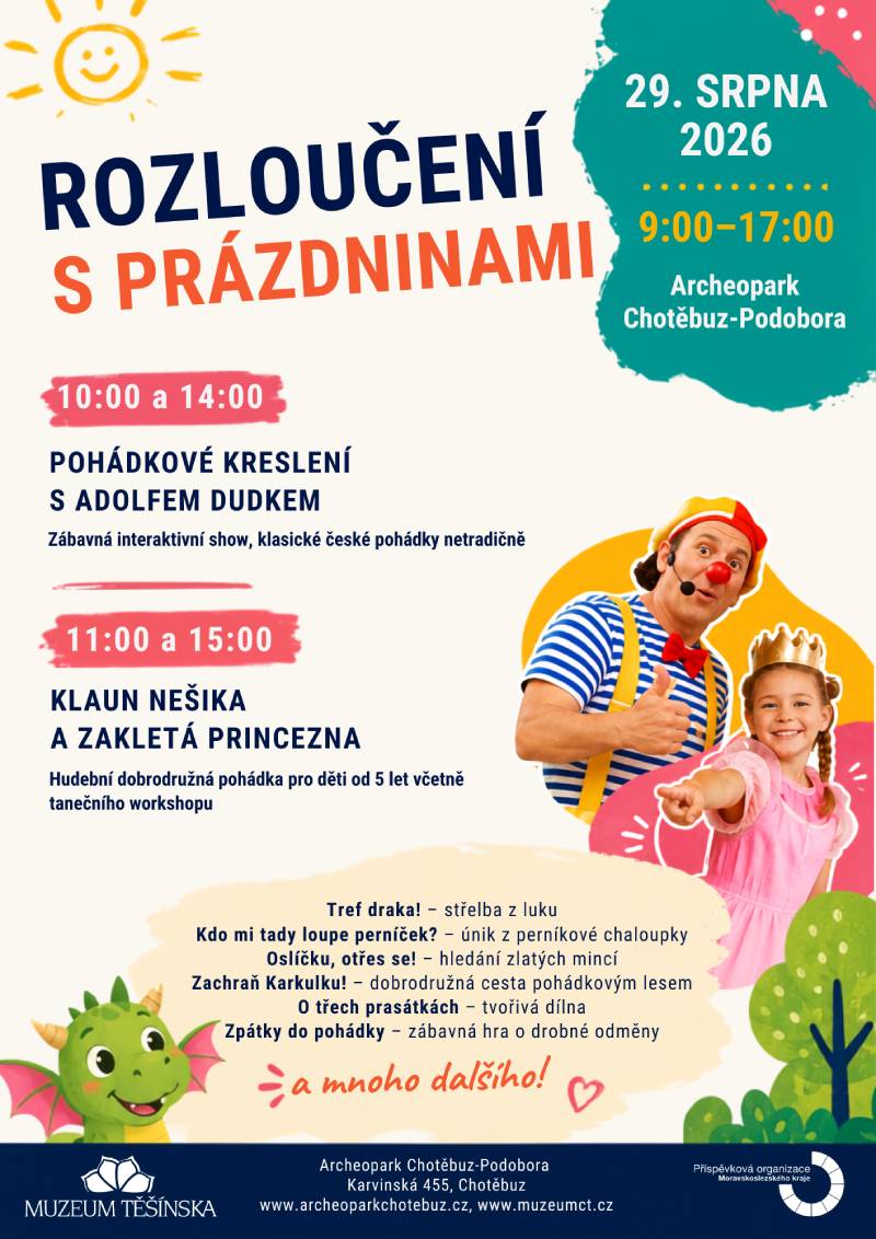 Pozvání na akci - Rozloučení s prázdninami