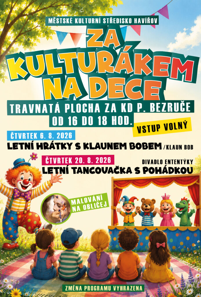Pozvání na akci - Za kulturákem na dece