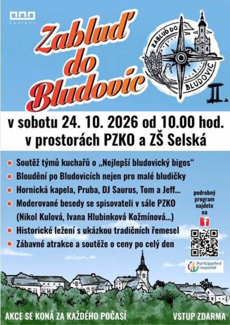 Pozvání na akci - Zabluď do Bludovic